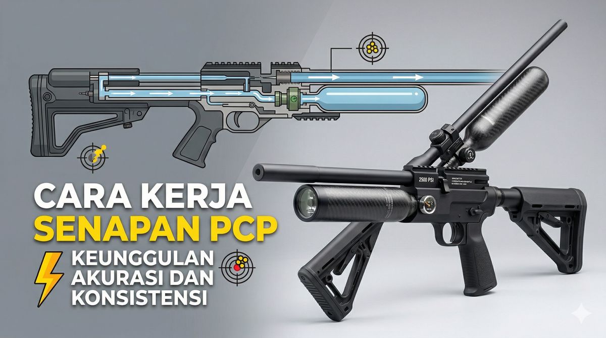 Senapan Angin PCP: Cara Kerja dan Keunggulannya